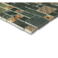 23X48 Resin Mixed Glass Stone Mosaic Supplies for Outdoor Decorative